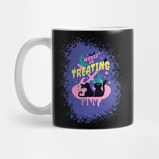 Music or treating halloween Mug